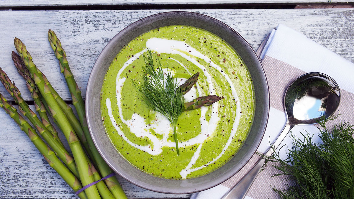 Asparagus & Dill Soup