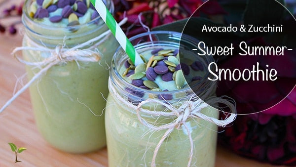 Avocado & Zucchini Sweet Summer Smoothie Recipe