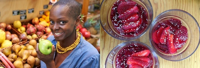 Berry & Chia Sorbet