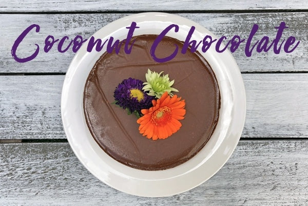 Coconut Chocolate No Bake Cake Recipe