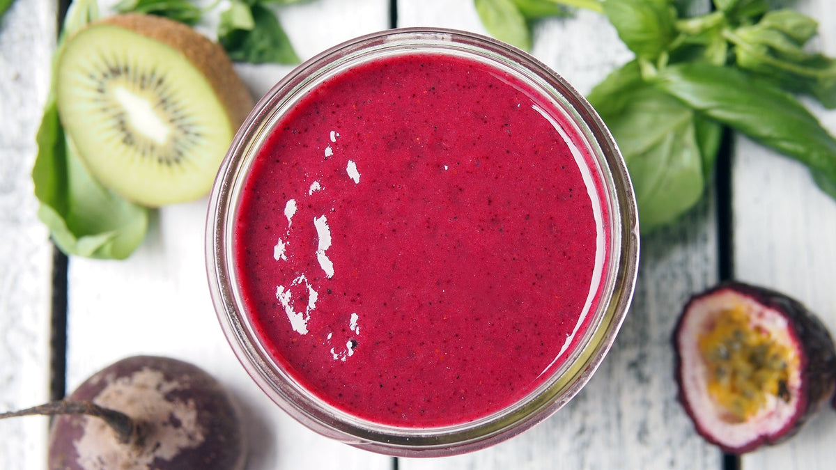 Blue Basil Beet Smoothie