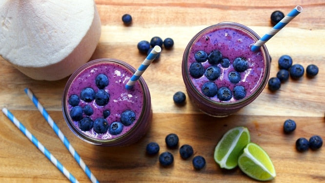 Video Blog:  Blueberry & Coconut Smoothie