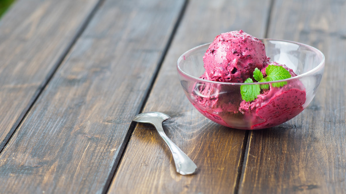 Blueberry Ice Cream