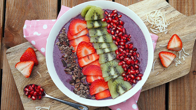 Blueberry Smoothie Bowl