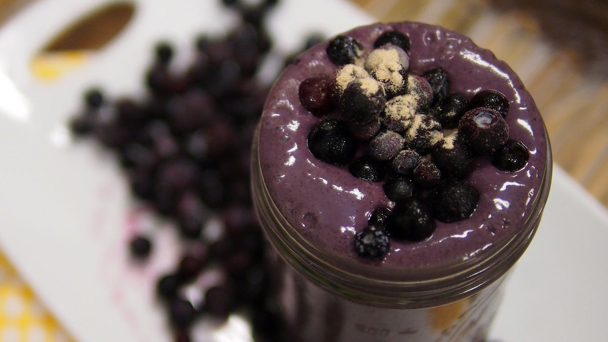 Blueberry & Tofu Smoothie