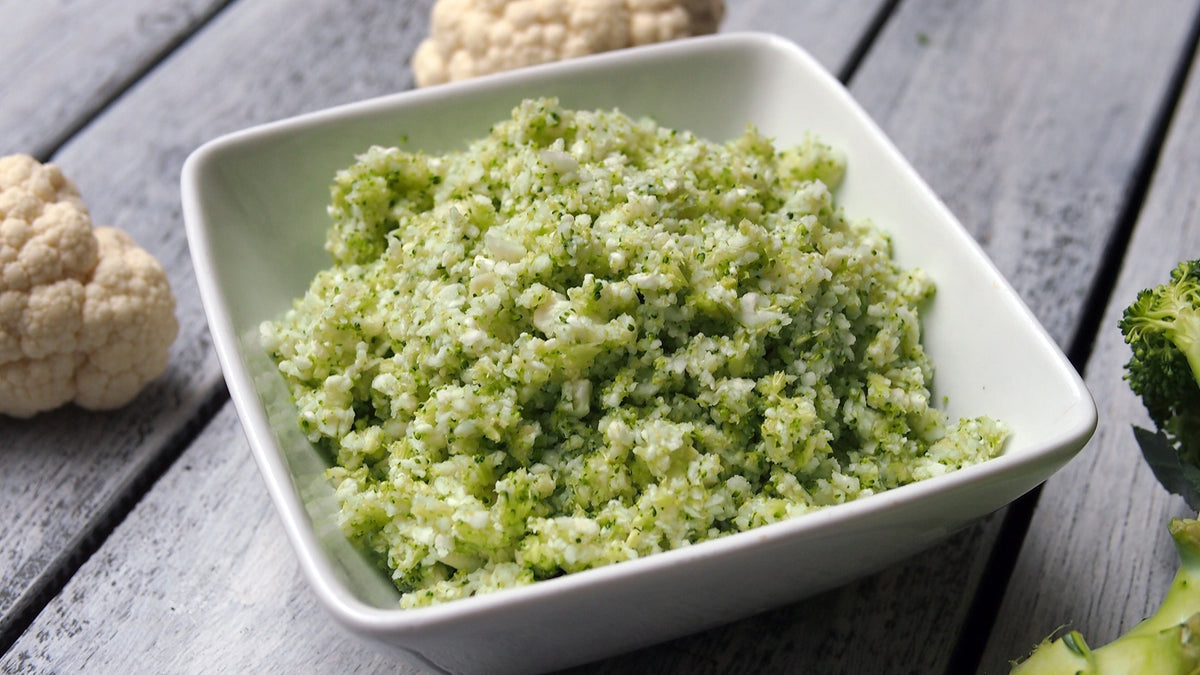 Broccoli & Cauliflower Rice