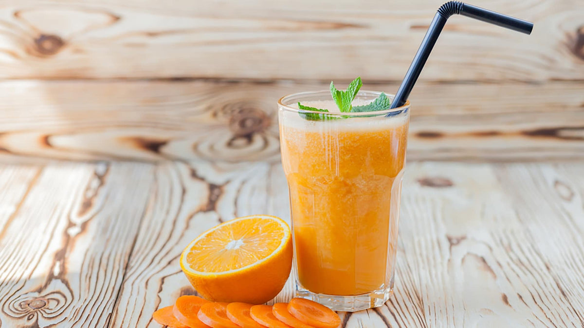 Carrot, Celery, Orange & Ginger Smoothie