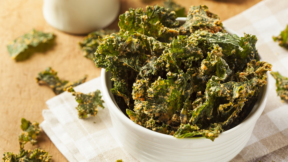 Cheesy Kale Chips