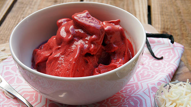 Cherry Coconut Ice Cream