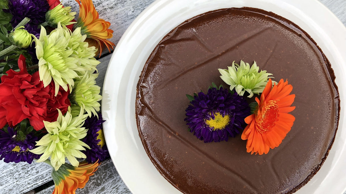 Coconut Chocolate No Bake Cake