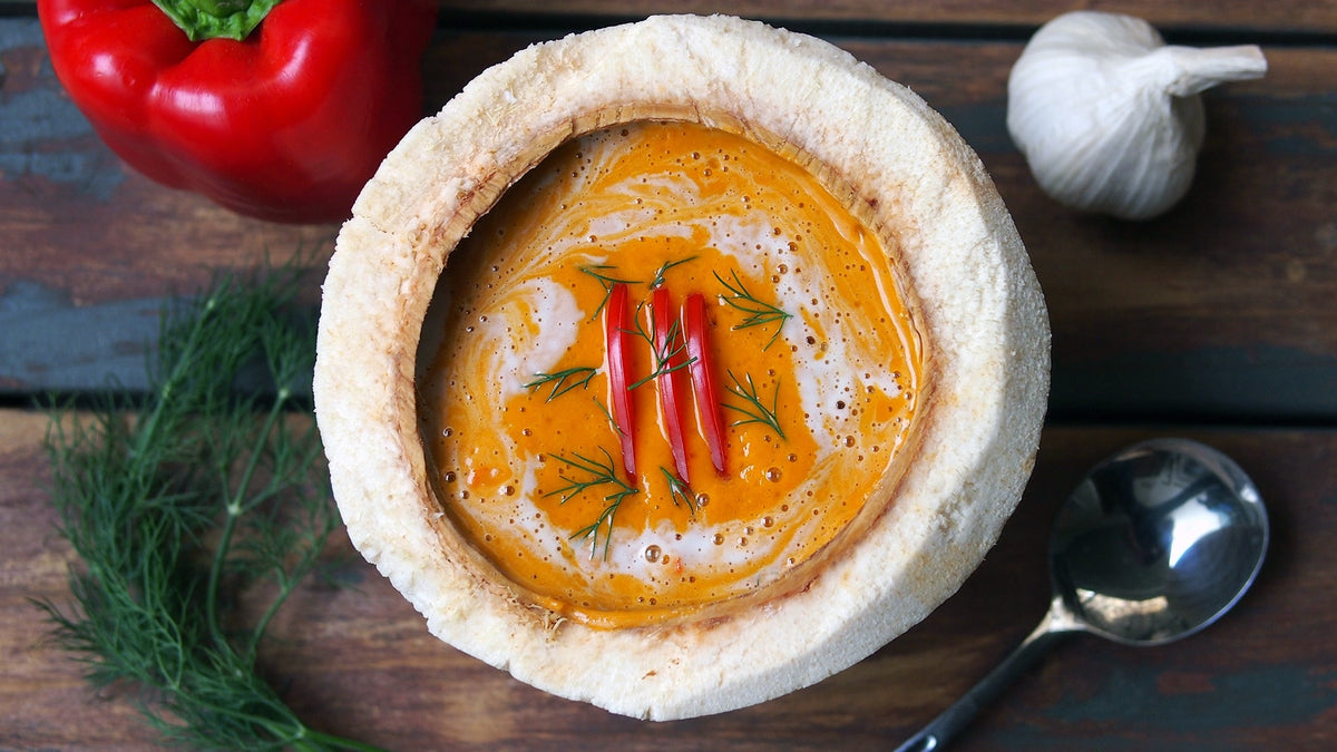 Coconut Red Pepper Soup