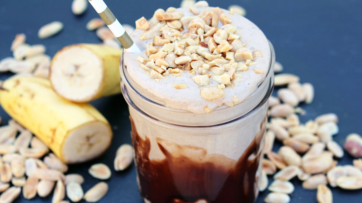 Crunchy Peanut & Banana Smoothie