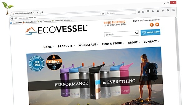 Eco Vessel New Website
