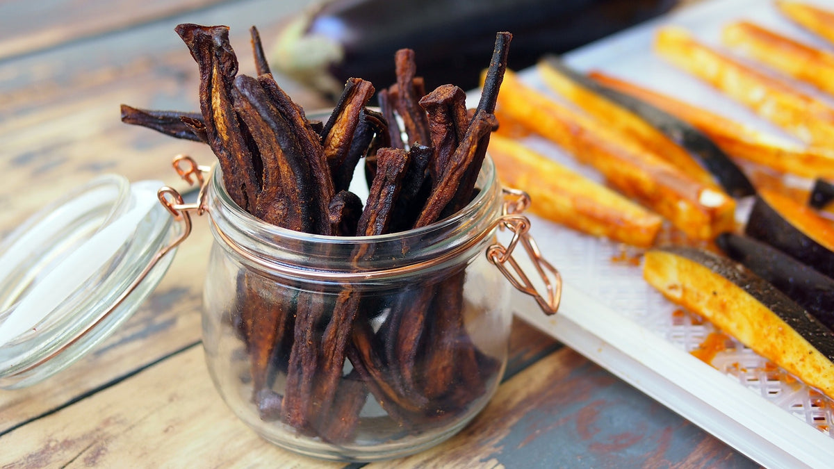 Eggplant Jerky