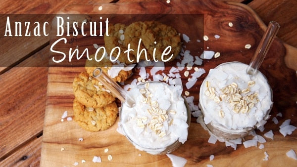 Anzac Biscuit Inspired Smoothie Recipe