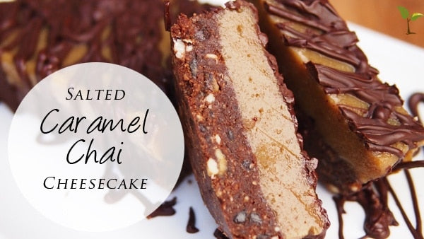 Salted Caramel Chai Cheesecake Recipe