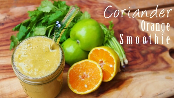 Coriander and Orange Smoothie