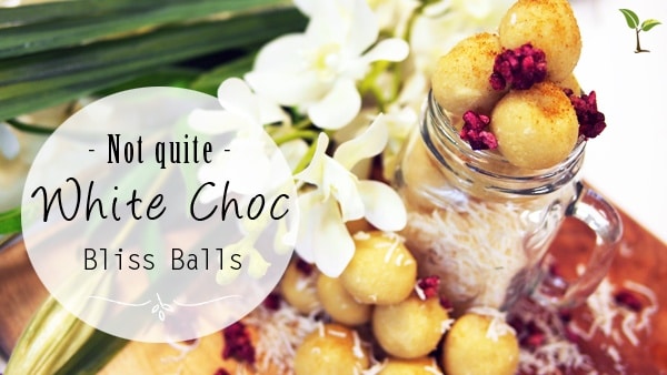 Not Quite White Choc Bliss Balls