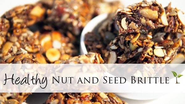 Healthy Nut and Seed Brittle