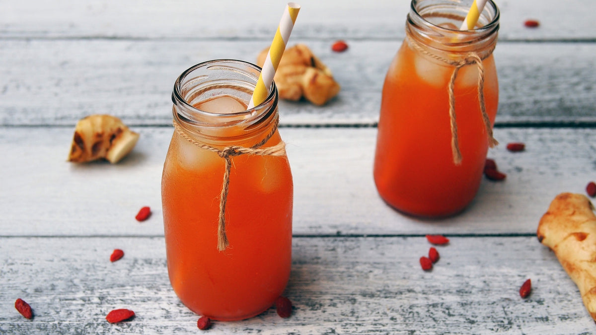 Ginger and Goji Cordial