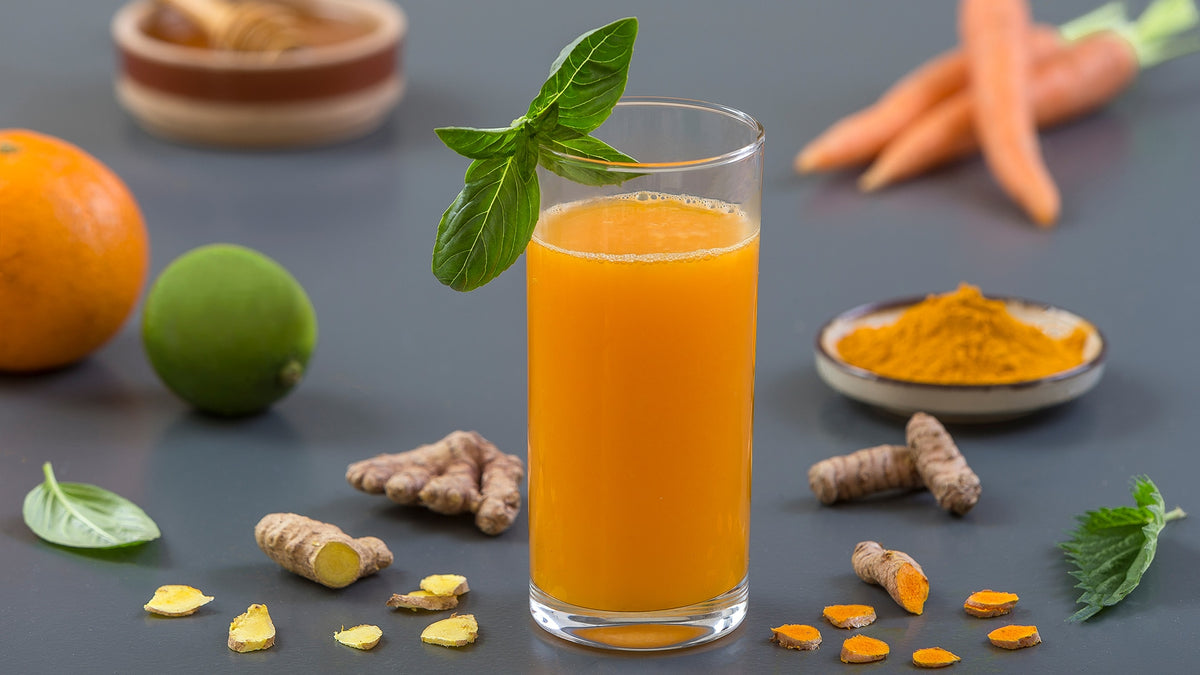 Ginger Turmeric Orange Juice