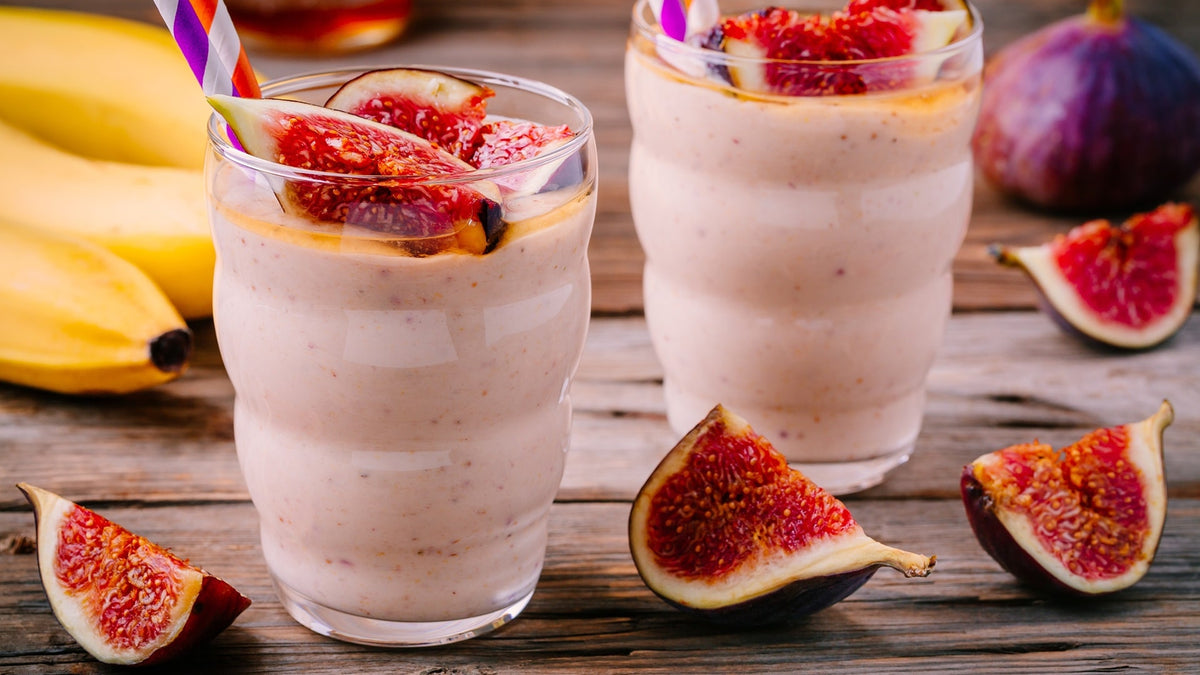 Hazelnut, Fig & Banana Smoothie