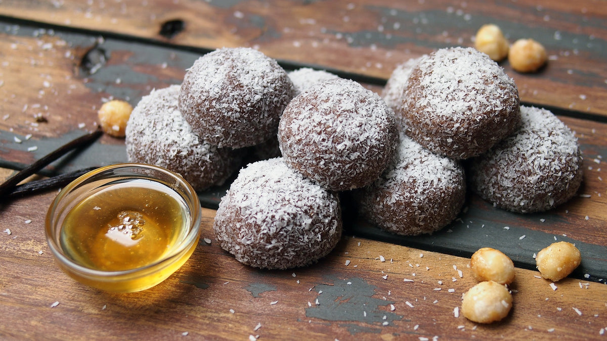 Honey Macadamia Bliss Balls