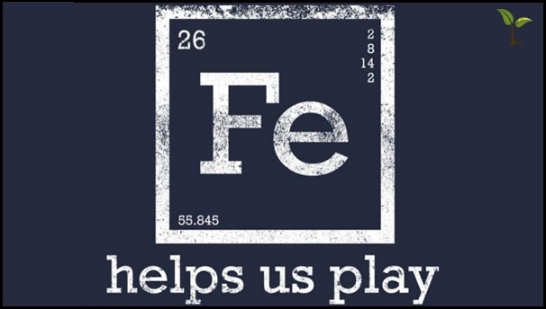 Iron helps us play!