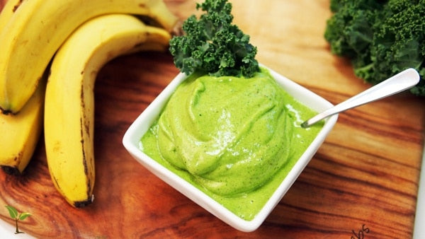 Video Blog: Kale & Banana Ice-Cream