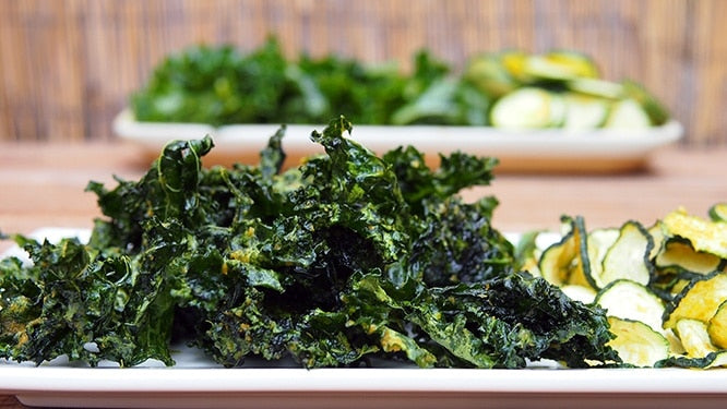 Kale & Zucchini Chips