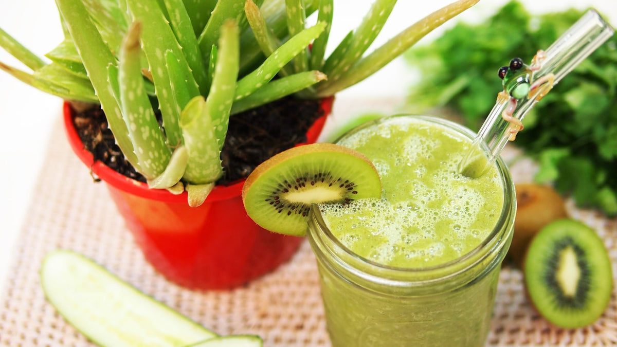 Kiwi Aloe Smoothie
