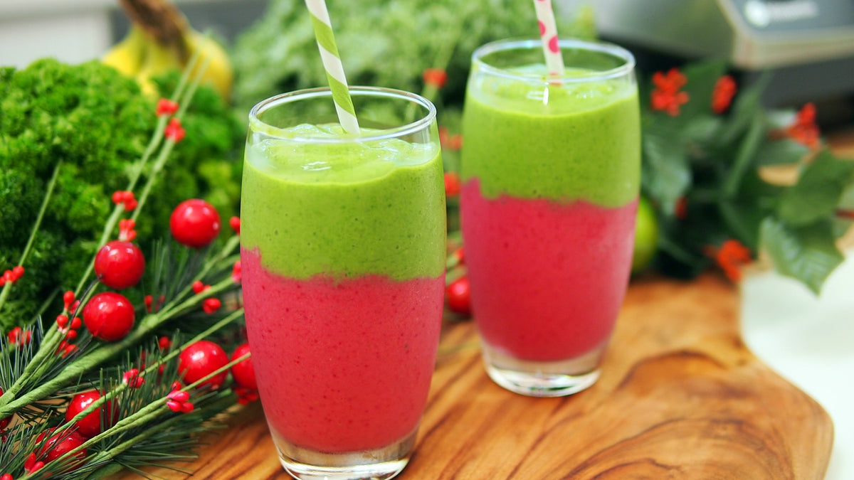 Layered Christmas Smoothie