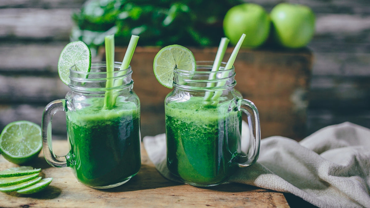Lime Green Detox Smoothie