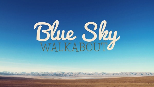 Monthly Guest Blog: Blue Sky Walkabout with Eco Vessel