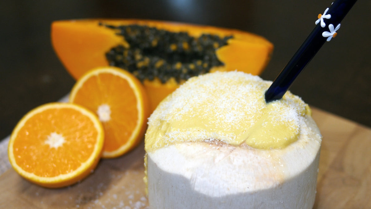 Paw Paw & Tahini Smoothie