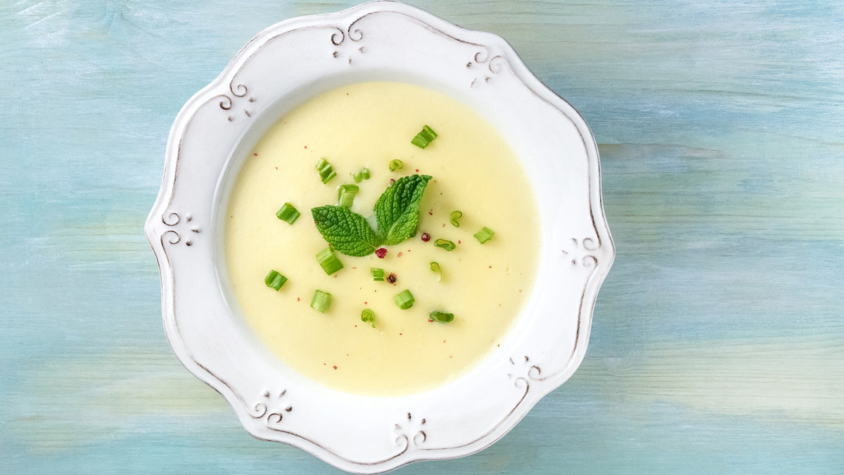 Potato & Sweet Pea Soup