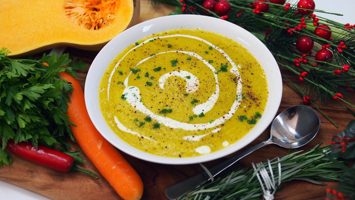 Pumpkin & Chestnut Soup