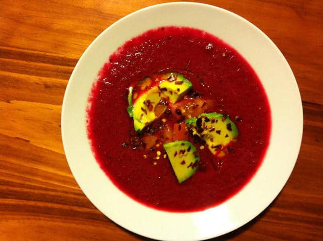 Raw Beetroot Soup