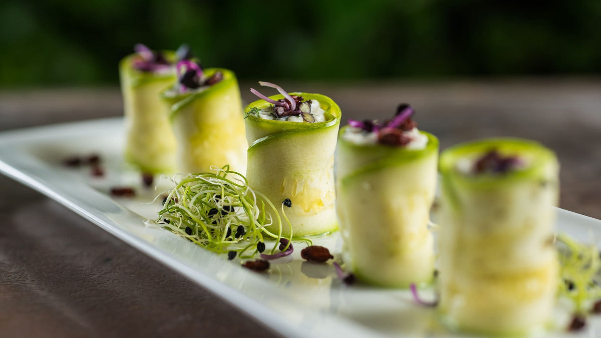 Raw Cucumber Burritos