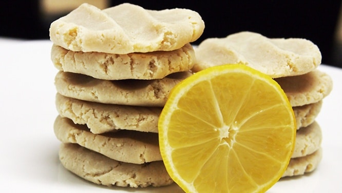 Raw Lemon Cookies