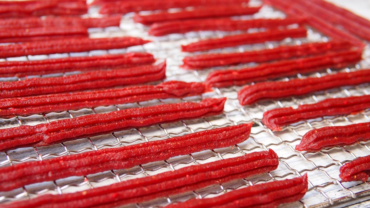 Raw Strawberry Twizzlers