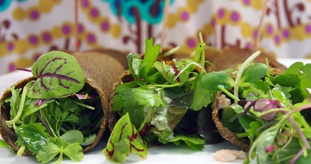 Raw Tortilla Wraps