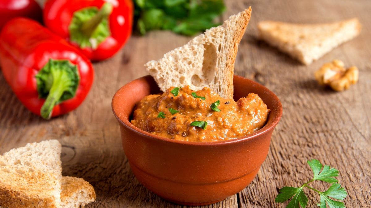 Roasted Red Pepper Hummus