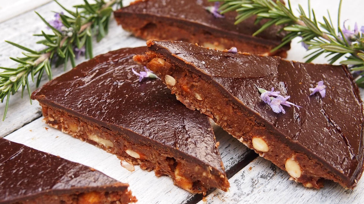 Salted Rosemary Chocolate Tart