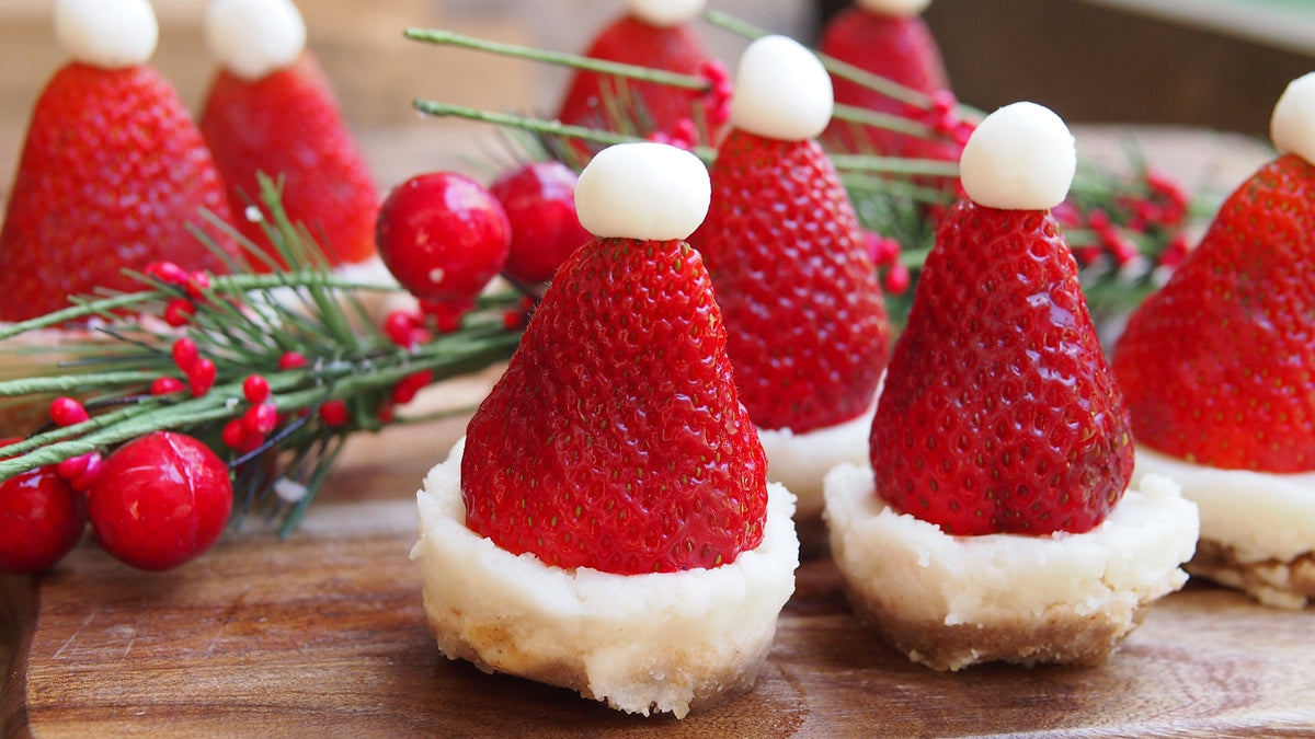 Santa Hats Cake