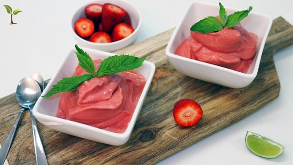 Video Blog: Strawberry, Mint & Lime Ice Cream