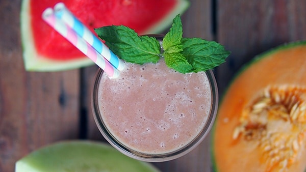 Video Blog: Summer Melon and Mint Smoothie Recipe