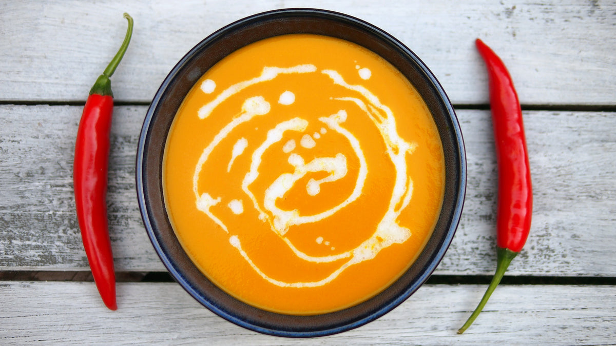 Sweet & Spicy Pumpkin Soup