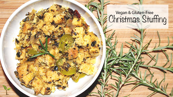 Vegan & Gluten Free Christmas Stuffing