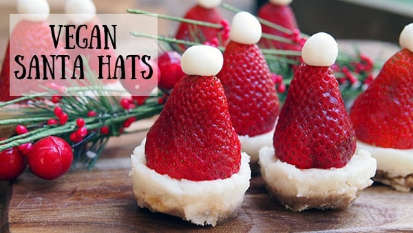 Vegan Santa Hats Recipe
